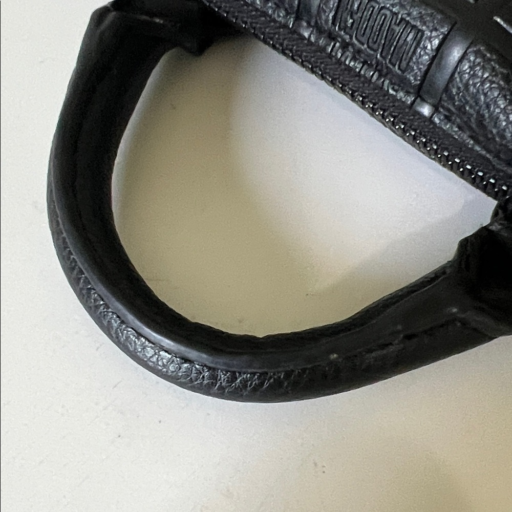Steve Madden Black Embossed Mini Satchel - Picture 8 of 12